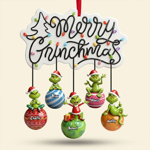 Playfull Hanging Together Ornament, Personalized Christmas Gifts For Family & Friends 02qhti081025-Homacus