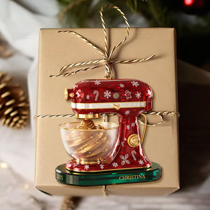 Baking Mixer Ornament - Personalized Gifts For Baking Lovers 04pgti041025-Homacus