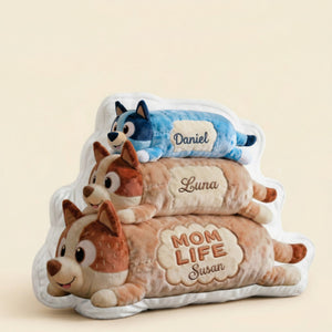 Fun Play With Mom Custom Shape Pillow, Personalized Gifts For Mom 02qhti110426-Homacus