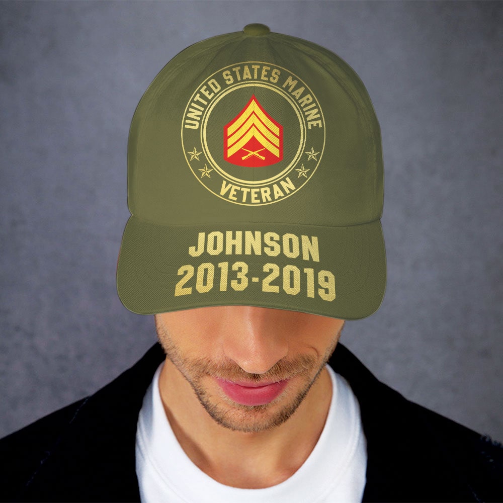 Personalized Gifts For Veteran Classic Cap 06acti020724-Homacus