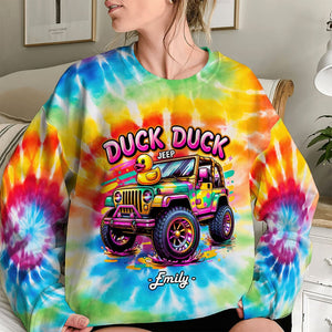 Personalized Gifts For Off-road Lovers Shirt 01huti120724 Yellow Duck On Off-road Car-Homacus