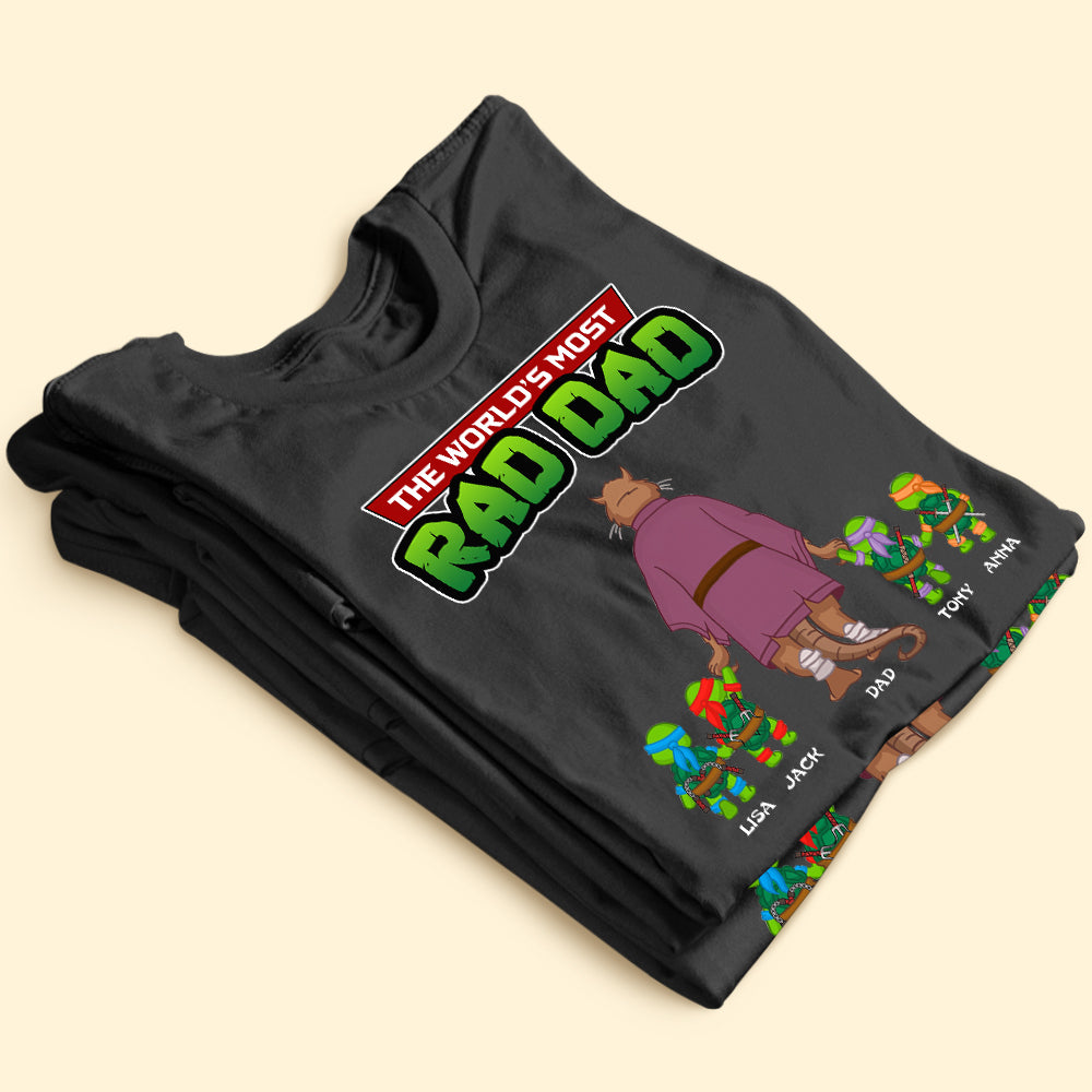 Personalized Gifts For Dad Shirt Most Rad Dad 03HUTI250523-Homacus