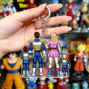 Super Power Family Keychain - Personalized Gift For Family 05QHHU030426HH-Homacus