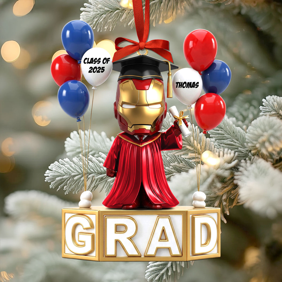 Graduation Christmas Ornament Personalized Gifts For Graduates 04NATI220925-Homacus
