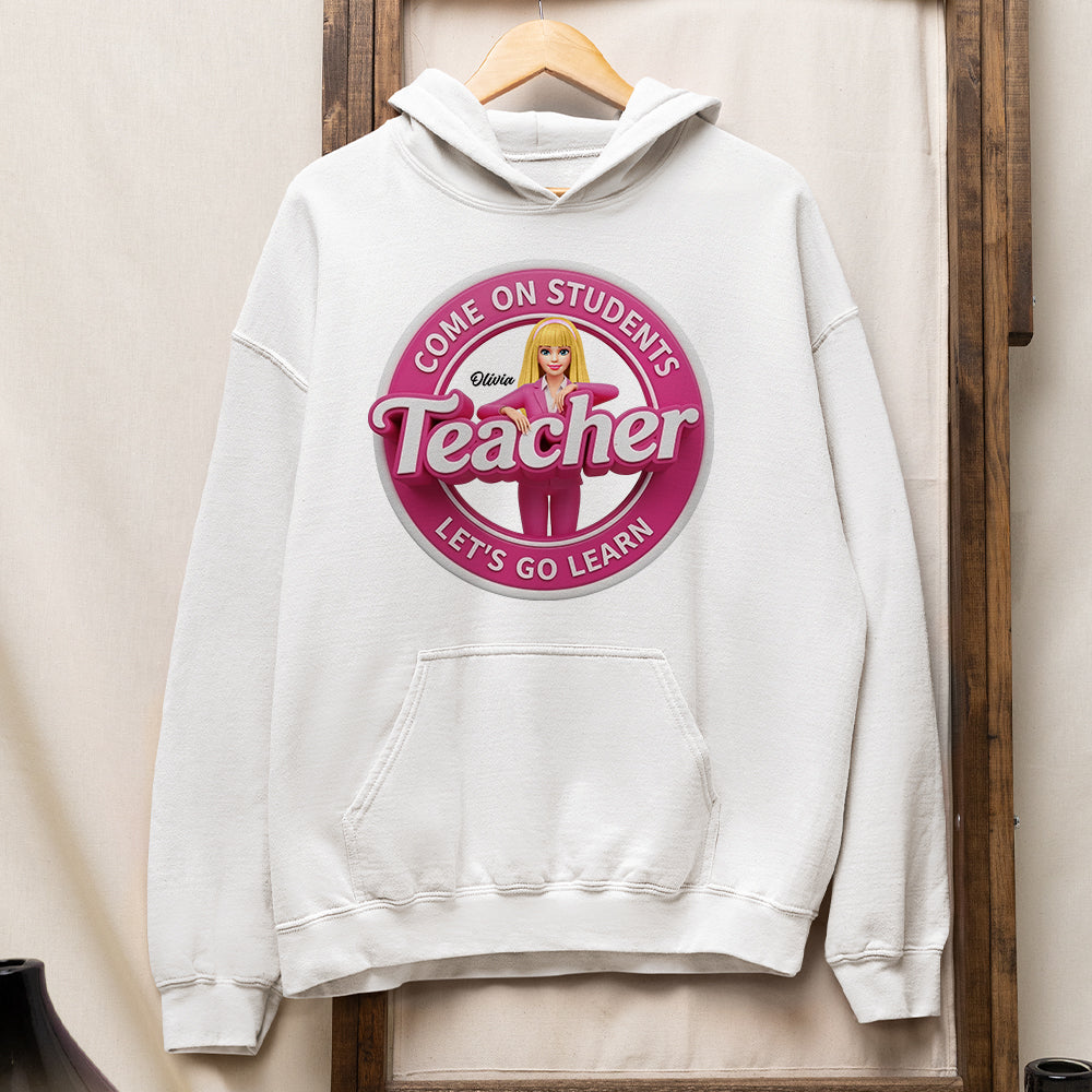 Cute Doll Teacher Shirt - Personalized Gifts For Teachers 03tgti020725-Homacus