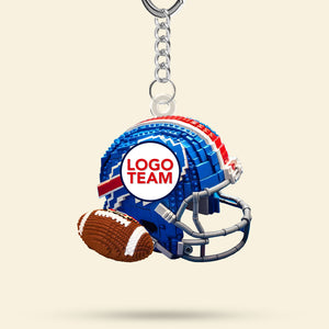 Personalized Gifts For American Football Lover Keychain 02huti291124-Homacus