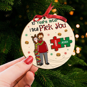 Personalized Gifts For Couple Christmas Ornament 02xqti071124hg-Homacus