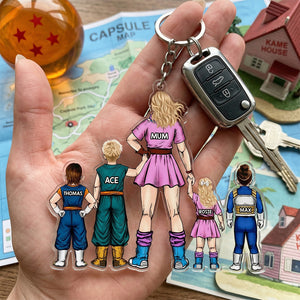 Ultimate Warrior Mom Keychain - Personalized Gifts For Moms 01qhhu030426-Homacus