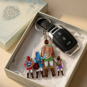 Epic Adventure Dad Keychain - Personalized Gifts For Dad 03qhhu080526-Homacus