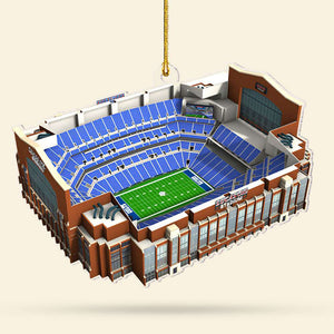 Custom Football Stadium Ornament Gifts For American Football Lovers-Homacus