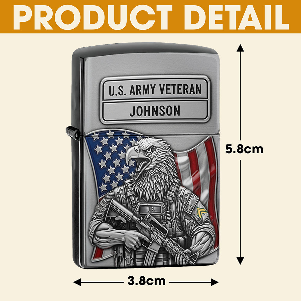 American Protector Lighter, Personalized Gifts For Veteran-Homacus