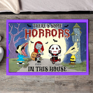 Personalized Gifts for Family Doormat, Horror Cartoon Family Halloween 01toti220824hg-Homacus