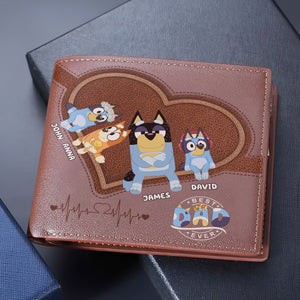 Personalized Gifts For Dad PU Leather Wallet 04ohdc280524-Homacus