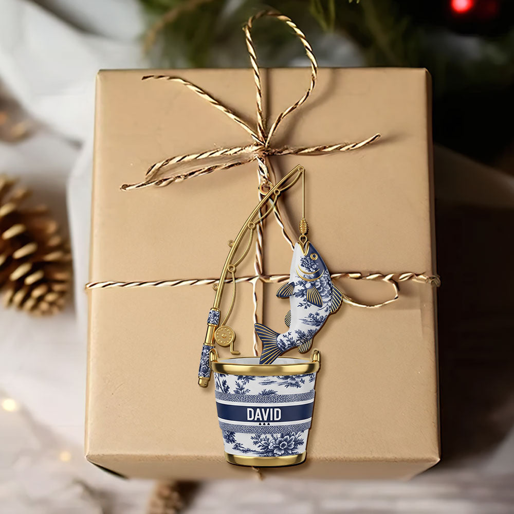 Fishing Christmas Ornament Personalized Gifts for Fishing Lovers 03PGTI161025-Homacus