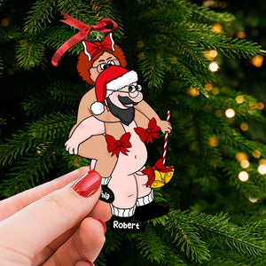 Personalized Christmas Gift For Couple Ornament 04ACTI041124PA-Homacus