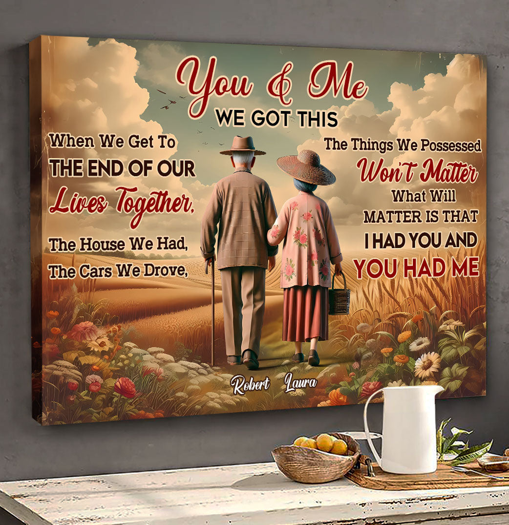 Personalized Gifts For Couple Canvas Print 01ohti111224-Homacus