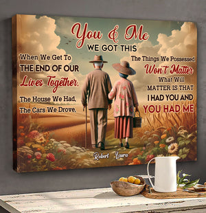 Personalized Gifts For Couple Canvas Print 01ohti111224-Homacus