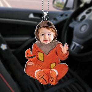 Funny Halloween Custom Face For Kids 02HUTI290824 Personalized Acrylic Photo Ornament-Homacus