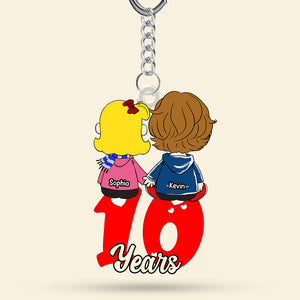 Personalized Gifts For Couple Keychain 04ohti031224hg-Homacus