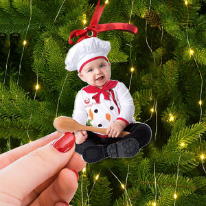 Custom Photo Christmas Gifts For Babies Ornament 02huti090924-Homacus