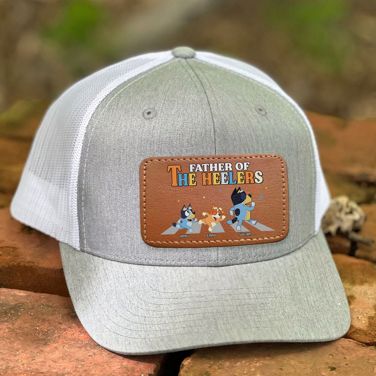 Dog Dad Trucker Hat - Personalized Gifts For Father 02OHTI170524-Homacus