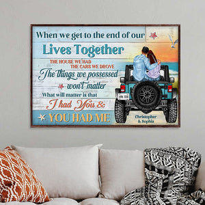 Personalized Gifts For Couple Canvas Print 01hudt040822tm-Homacus