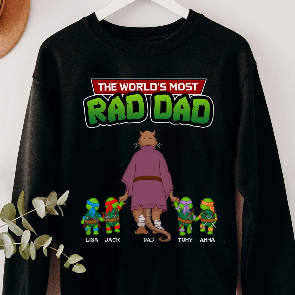 Personalized Gifts For Dad Shirt Most Rad Dad 03HUTI250523-Homacus