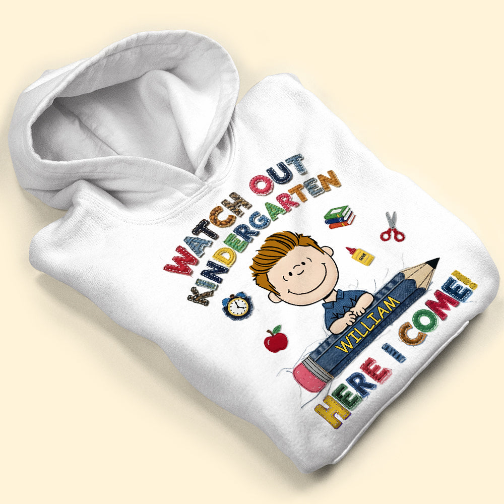 Cute Character Back To School Shirt - Personalized Gifts For Kids 02tgti270625-Homacus