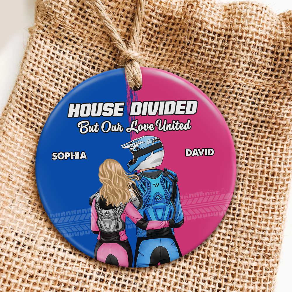 Personalized Gifts For Motocross Couple Christmas Ornament 02huhu141024hh-Homacus