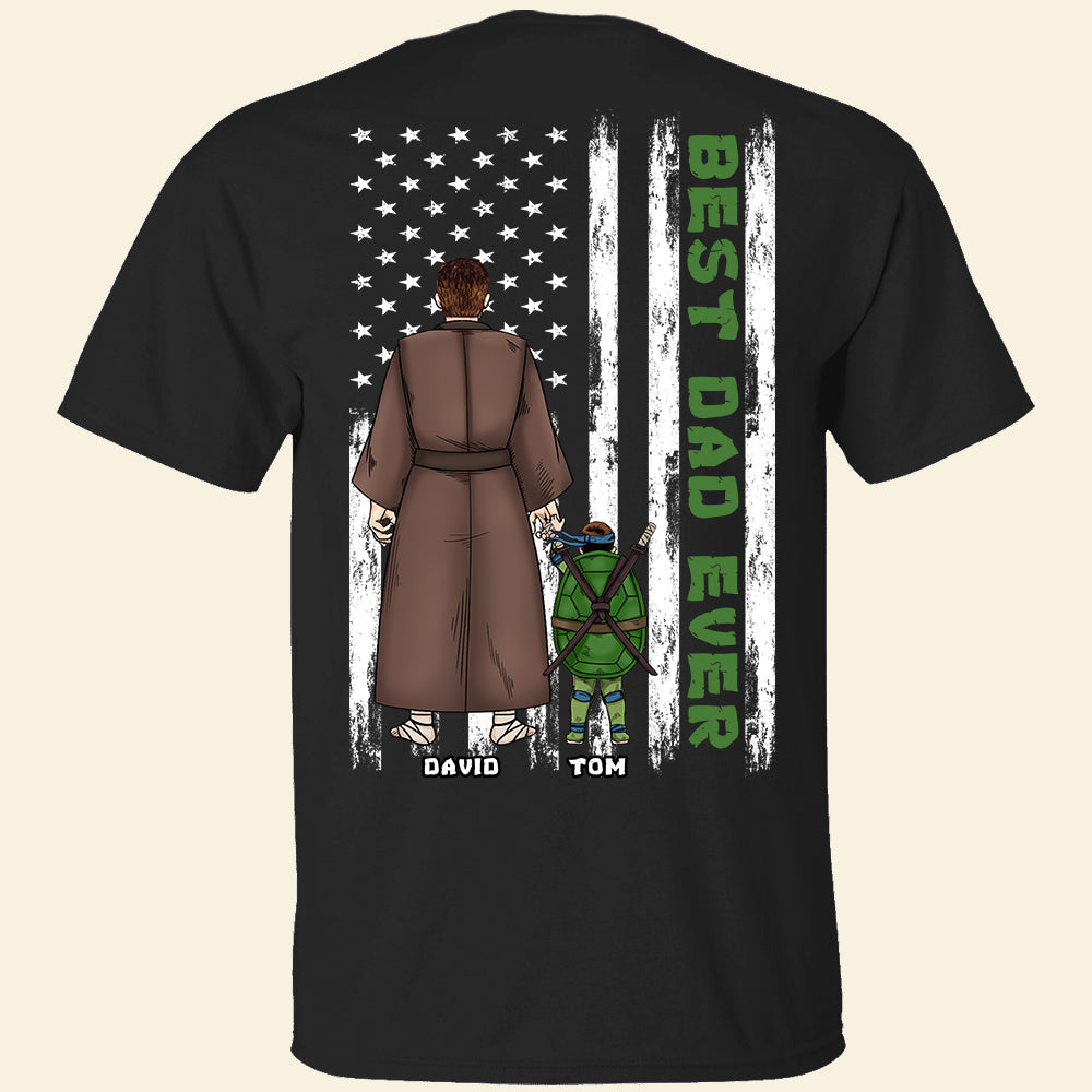 Personalized Gifts For Dad Shirt Best Dad Ever 05dtdt260523ha-Homacus