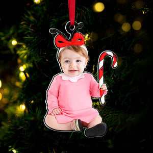 Funny Costumes Kid Christmas 03HUTI290824 Personalized Photo Acrylic Ornament-Homacus