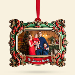 Custom Photo Gifts For Family Christmas Ornament 02huti310824-Homacus