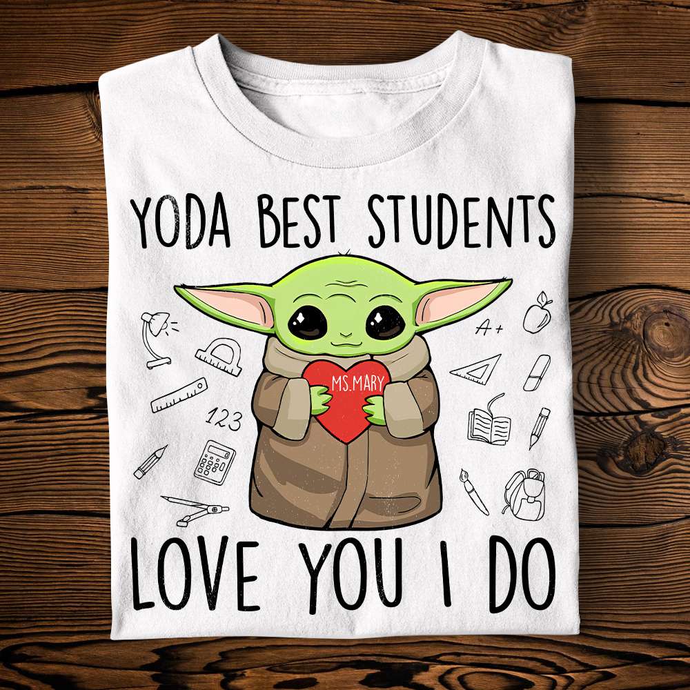 Personalized Gifts For Teacher Shirt Love You I Do 03ntqn080822-Homacus