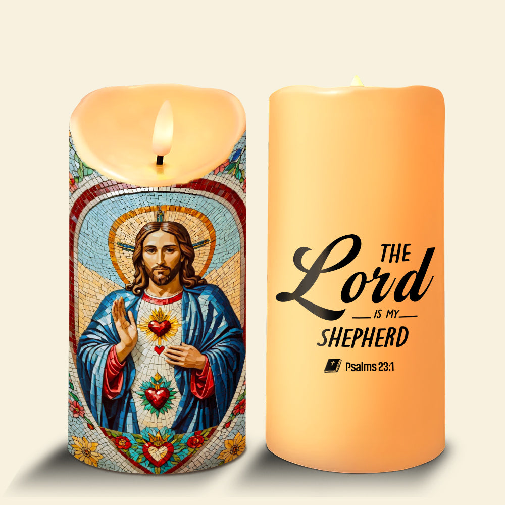 Light Of The World LED Candle - Gifts For God Lovers 01humg160725-Homacus