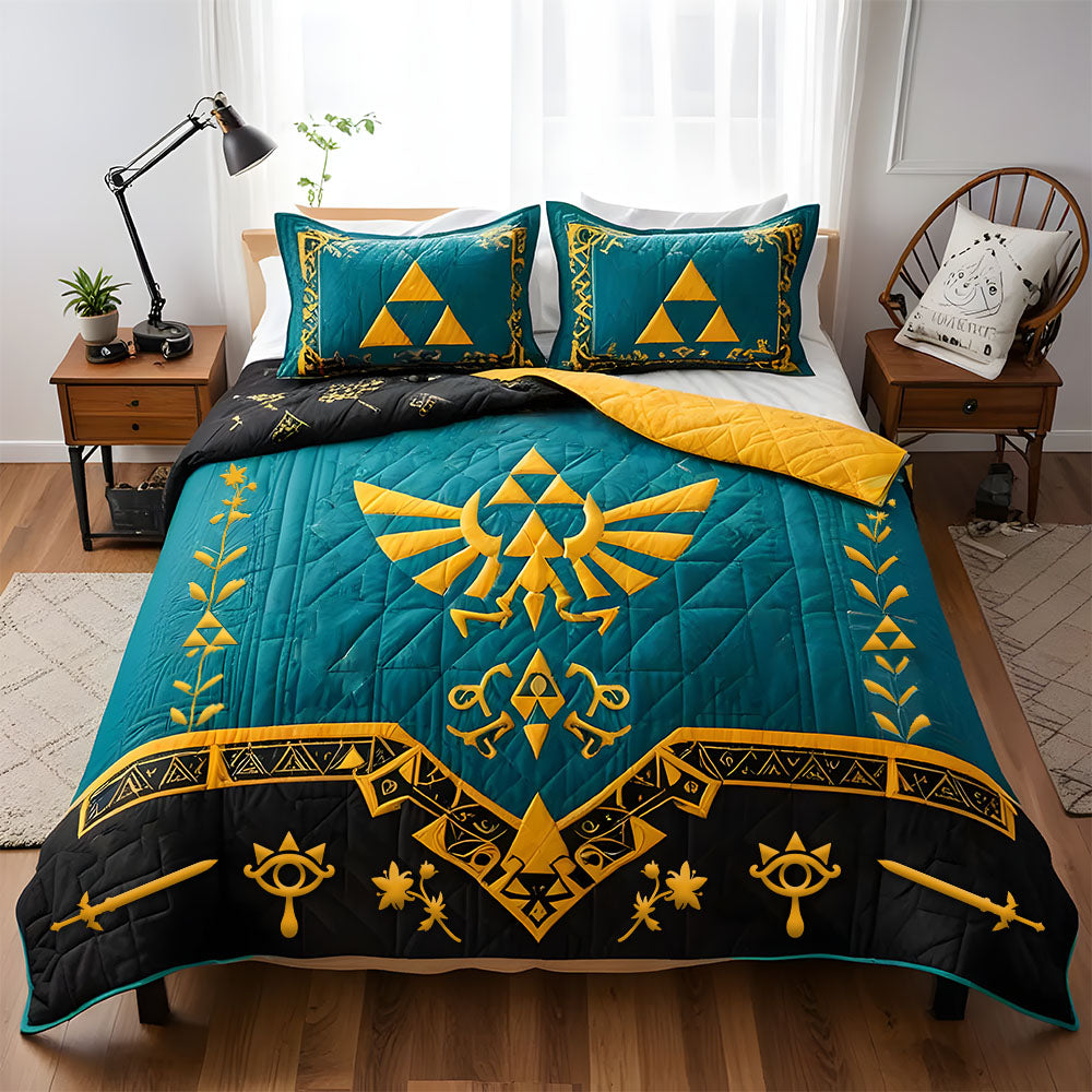 Gifts For Action Adventure Game Lover Quilt Bed Set 03qhmh220125-Homacus
