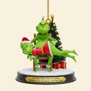 Personalized Gifts For Christmas, Couple Acrylic Ornament 03namg220825-Homacus