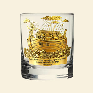 Jesus Personalized 11oz Round Whiskey Glass - Personalized Gifts For Family 01hymg140825-Homacus