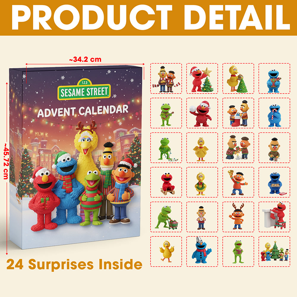 Fluffy Friends Christmas Advent Calendar Blind Box - Christmas Gifts 06kimg141125-Homacus