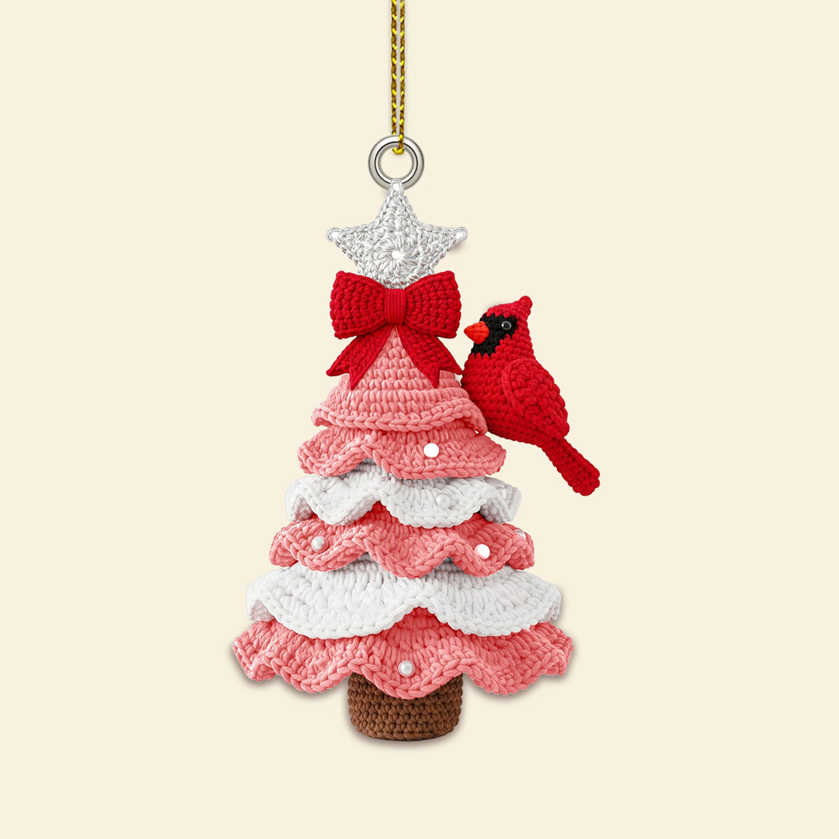 Family Christmas Tree Acrylic Ornament - Personalized Gift For Christmas 02NAMG060925-Homacus