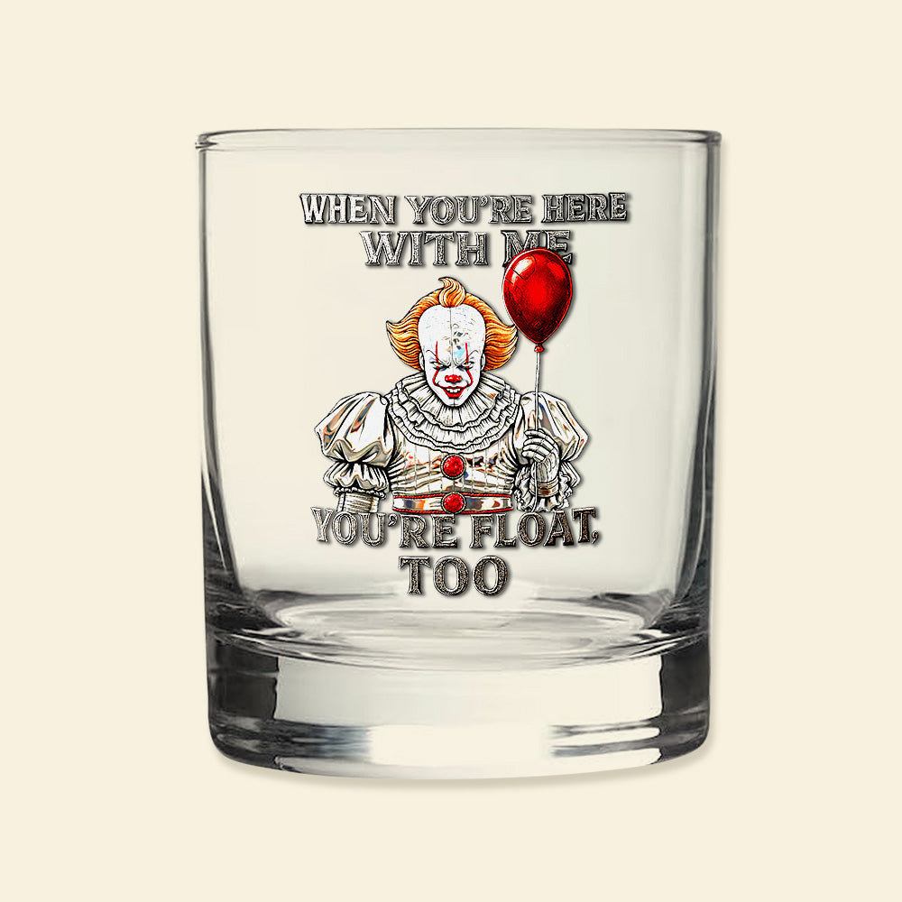 Halloween Round Whiskey Glass - Gifts For Halloween 01PAMG110825-Homacus