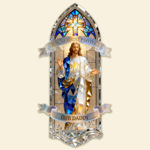 Religious Protection Car Visor Clip – Personalized Gifts For Christian 05pamg241225-Homacus