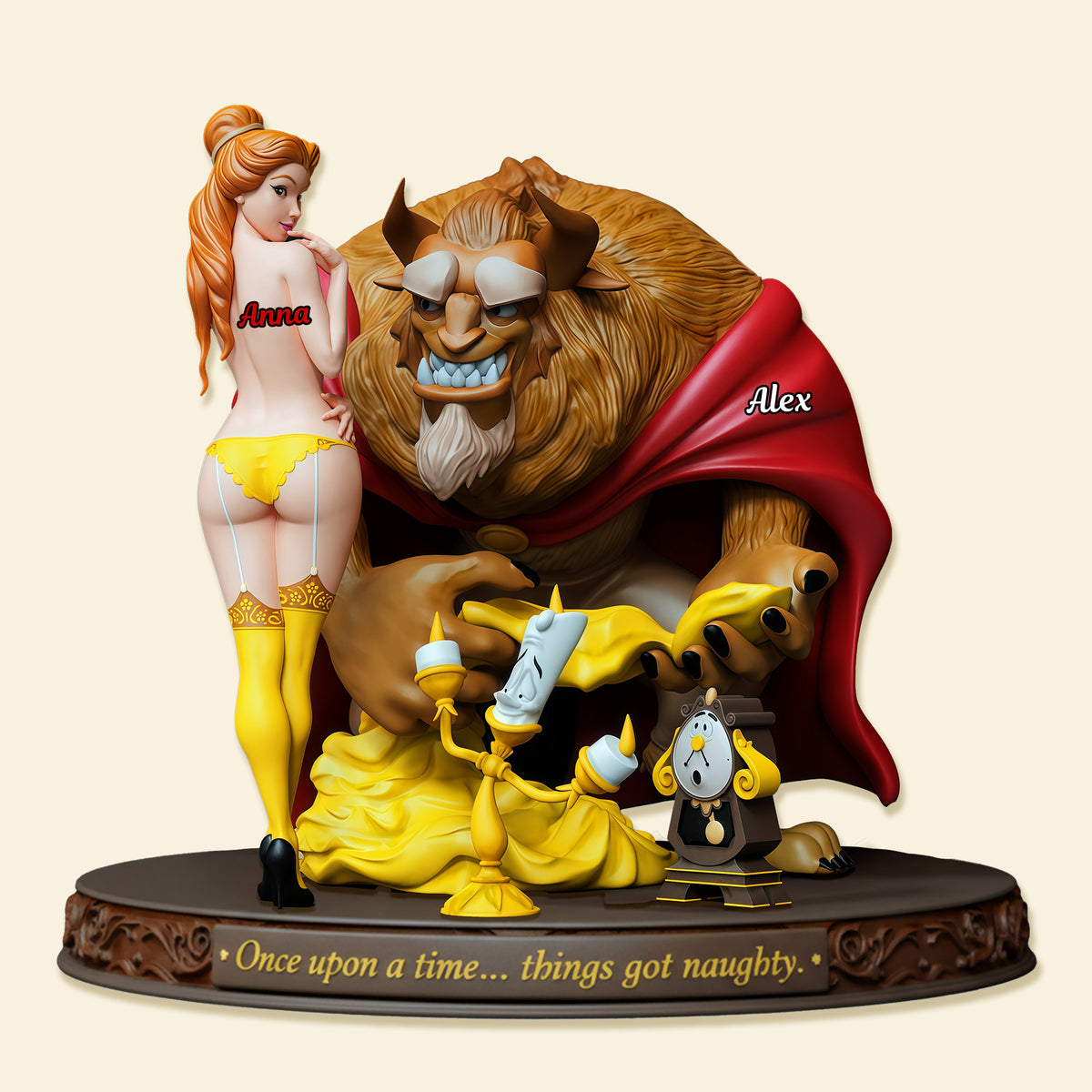 Funny Fairy Tales Acrylic Plaque - Personalized Gifts For Couple 02OHMG190126-Homacus