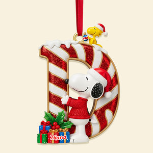 Personalized Gifts For Christmas Alphabet Acrylic Ornament 04namg050925-Homacus