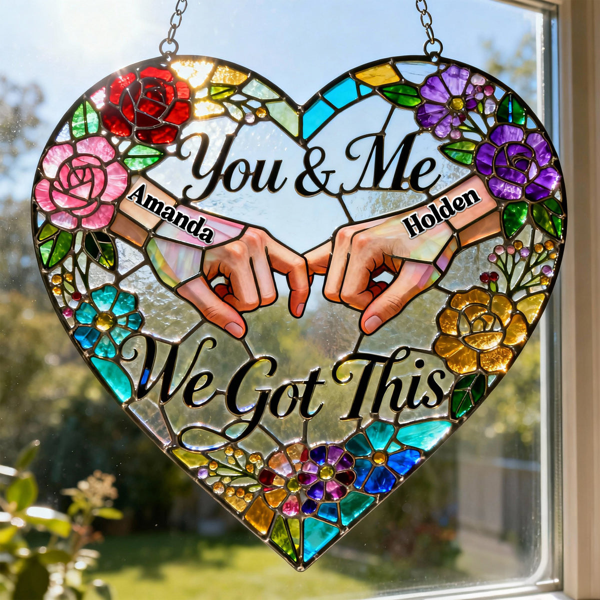 We Got This Suncatcher Ornament - Personalized Gifts For Couple 04hymg070126-Homacus