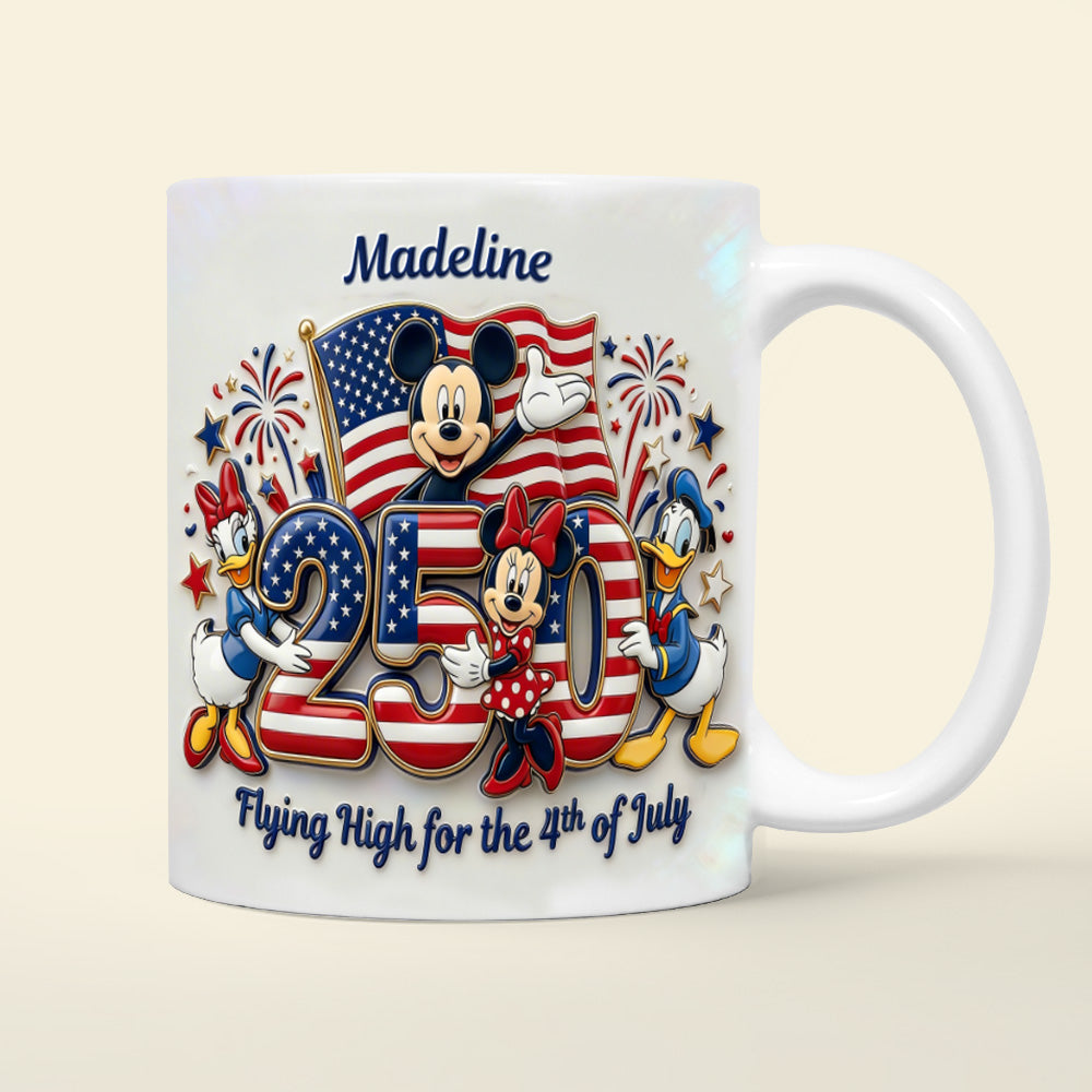4th of July With Friends Coffee Mug - Personalized Gifts For Patriotics 03PAMG230226-Homacus
