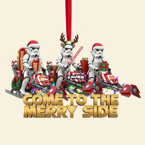 Personalized Gifts For Christmas, Cosmic Guardian Acrylic Ornaments 01hymg290925-Homacus