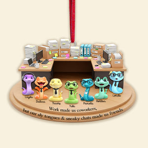 Snake Coworker Acrylic Ornament - Personalized Gifts For Coworker 05tomg151125-Homacus