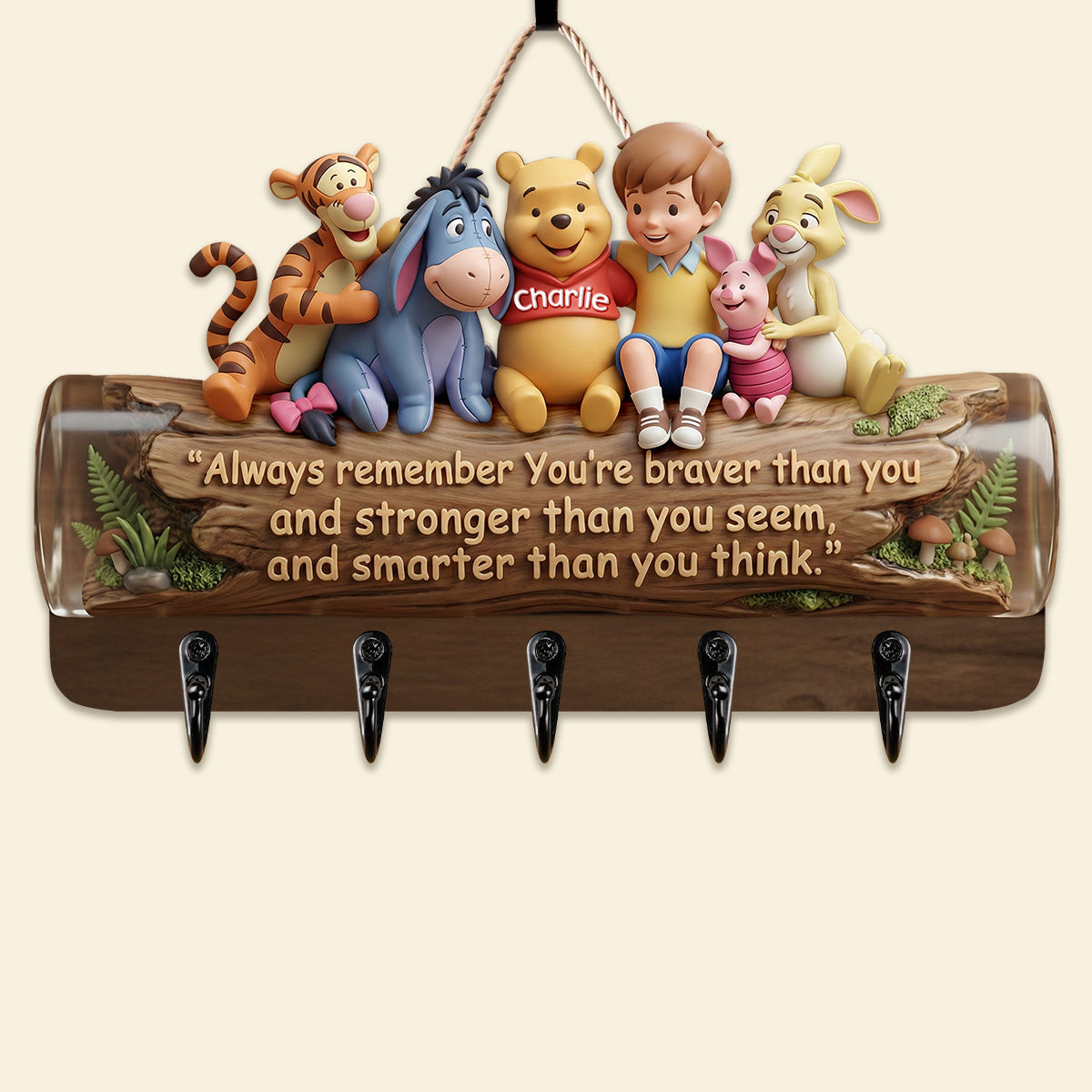 Sweet Friendship Acrylic Key Hanger - Personalized Gifts For Friends 04pamg110226-Homacus
