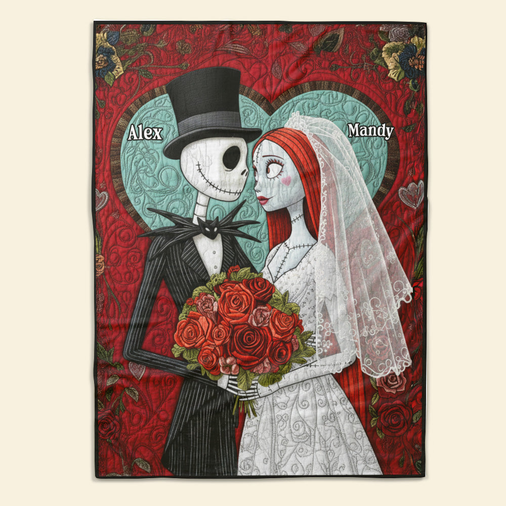 Couple Wedding Blanket - Personalized Gifts For Couple 07namg281125-Homacus
