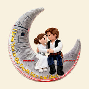 Starlit Moon Couple Pillow - Personalized Gift For Couples 03OHMG121225-Homacus